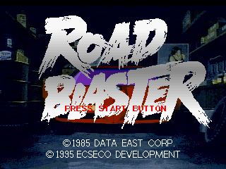 Thunder Storm & Road Blaster screenshot 3 for Sega Saturn
